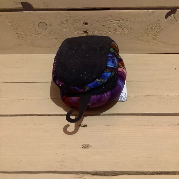 Disney Beauty And The Beast Slippers Medium (M) Women Stained Glass Fleece Socks - Picture 8 of 11